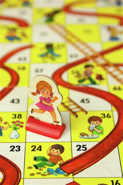 Chutes And Ladders Game Board