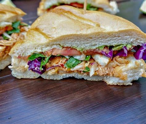 Chipotle Chicken Torta Mexican Sandwich A Mind Full Mom