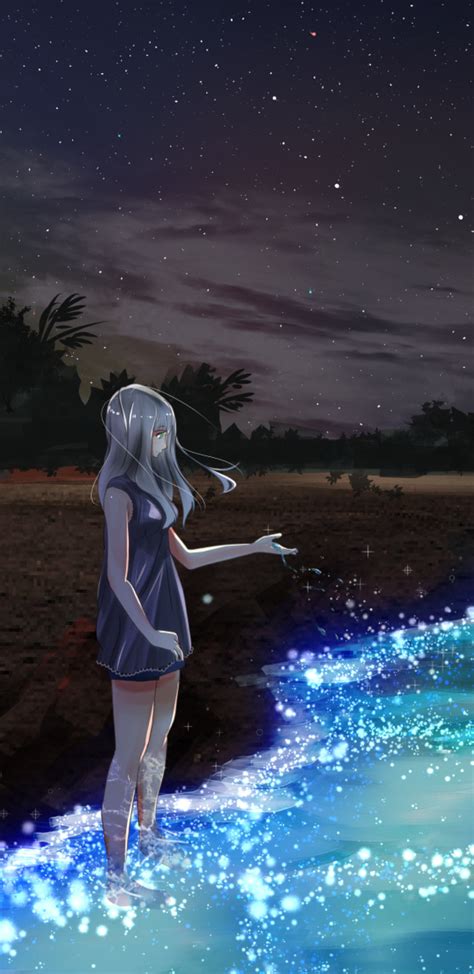 Gratis 76 Kumpulan Wallpaper Anime Girl Galaxy Terbaru Background Id