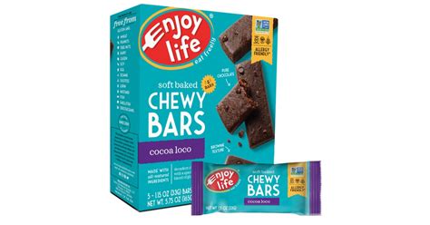 Enjoy Life Cocoa Loco Chewy Bars Nut Free Snacks For Kids Popsugar