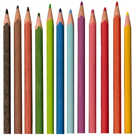 Colorful Pencils Png Image Transparent Image Download Size 1200x1200px