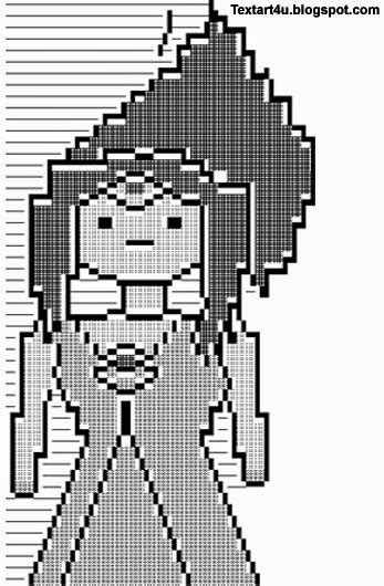 Flame Princess Ascii Art Copy Paste Code Cool Ascii Text