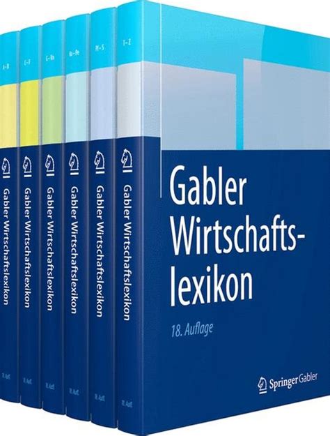 Gabler Wirtschaftslexikon Von Springer Fachmedien Wiesbaden Isbn 978
