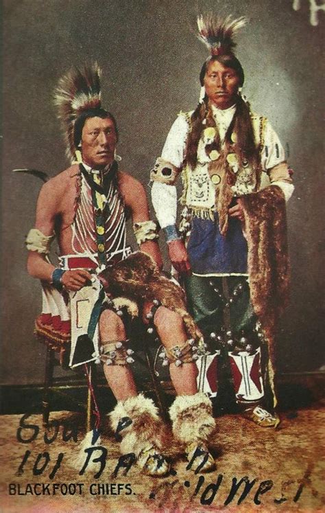 Blackfeet Indian Dancers Rare Colorized Photos Of Blackfeet Indians Native American Indians