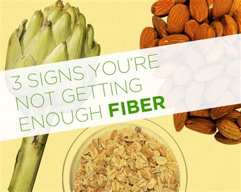 3 signs you re not getting enough fiber nutrition health healthy eating tips