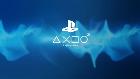 Hd Wallpaper Sony Playstation Logo Background The Game Console