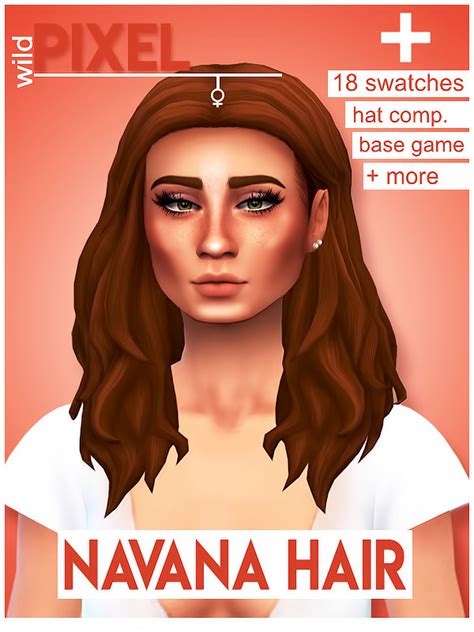 Navana Hair At Wild Pixel Sims 4 Updates