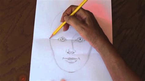 How To Draw A Quick Simple And Easy Self Portrait Youtube