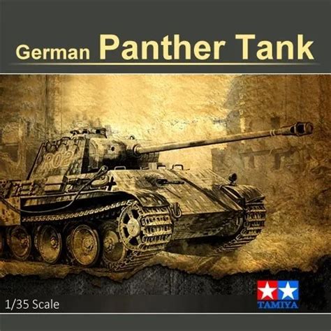 135 Scale Tank Assembly Model German Panther A Tank Model Building Kit