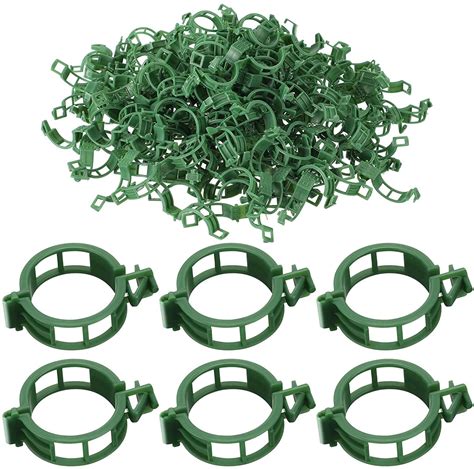 Plant Clips Green Garden Clips For Tomato And Other Vine Plants Plastic