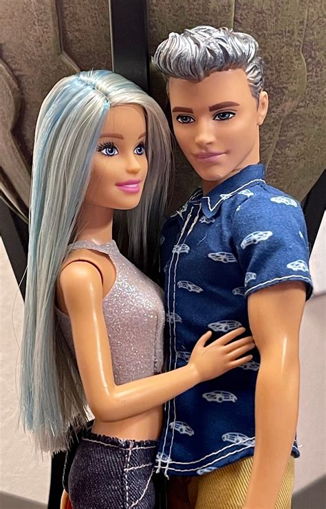 Barbie Doll Ken And Barbie In Love Customized Ooak Dolls Etsy