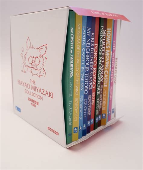 The Hayao Miyazaki Collection Studio Ghibli Blu Ray Boxset Retro