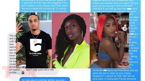 Kayla Nicole Says Ti Taylor Slept With Her Manager Screenshots And Proof Youtube