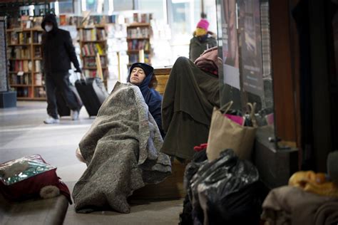 For Homeless People The Cold Is Life Threatening