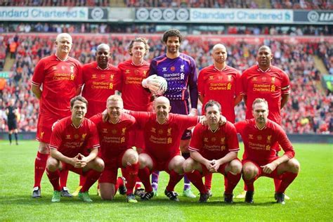 The #threelions, @lionesses, #younglions and para. Liverpool legends entertain at Celebration of the 96 match ...