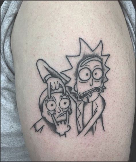Simple Drawing Simple Rick And Morty Tattoo