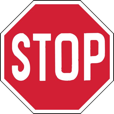 Stop Sign Clip Art Png