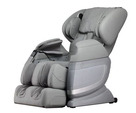 Ultimate Single Button Zero Gravity Massage Chair In Gray Life Smart Products