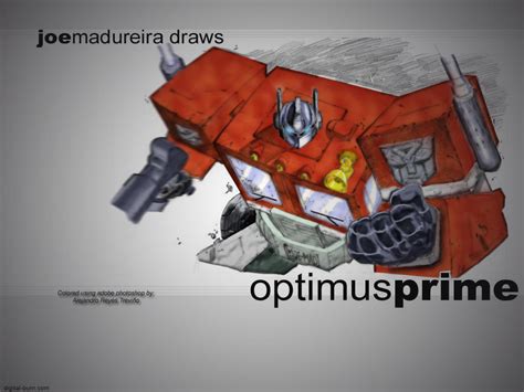 Madureiras Optimus Prime By Art 22 Art On Deviantart