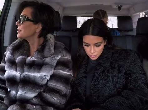 Kim Kardashians Textured Fur Coat On Keeping Up With The Kardashians Fur Coat Keeping Up