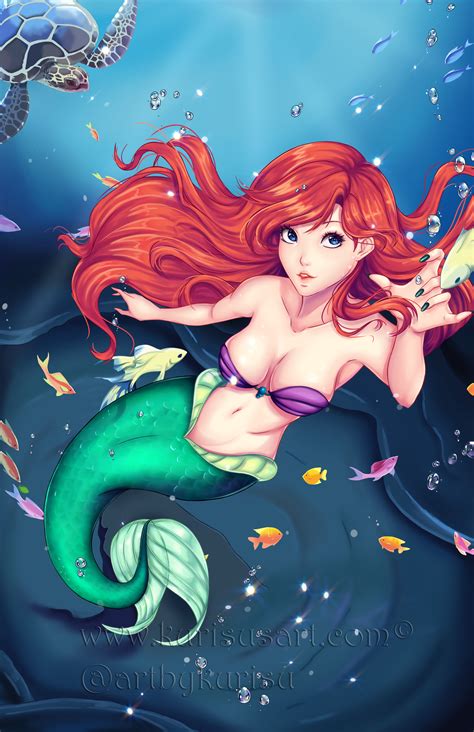 Top More Than 70 The Little Mermaid Anime Super Hot Induhocakina