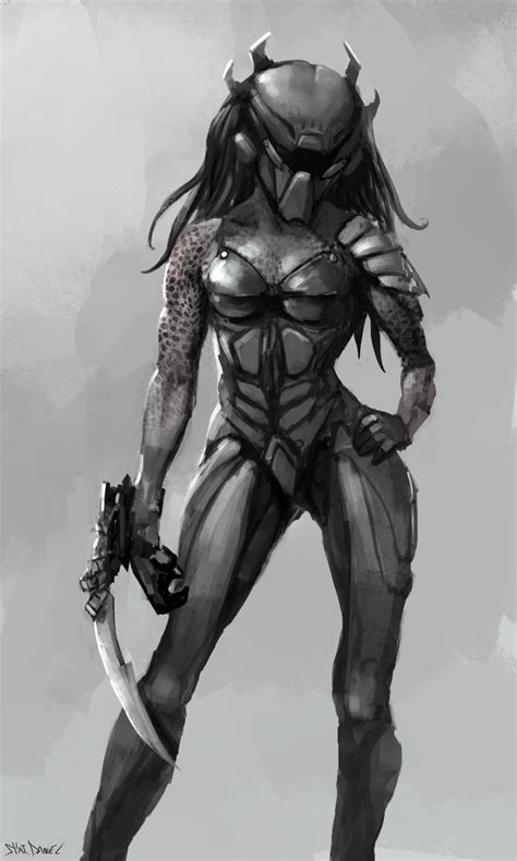Predator Alien And 1 More Drawn By Shaidaniel Danbooru