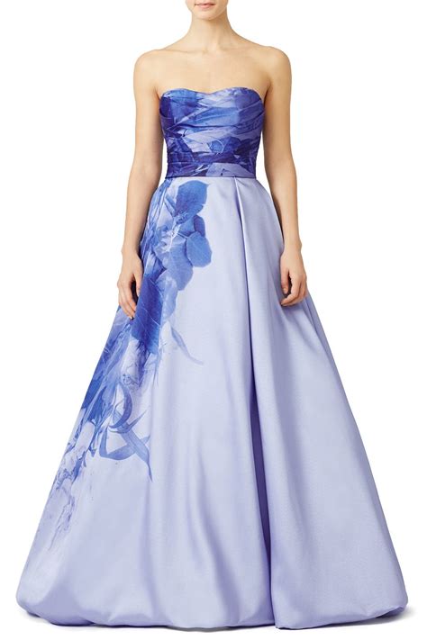Lilac Bloom Gown By Ml Monique Lhuillier For 100 Rent The Runway