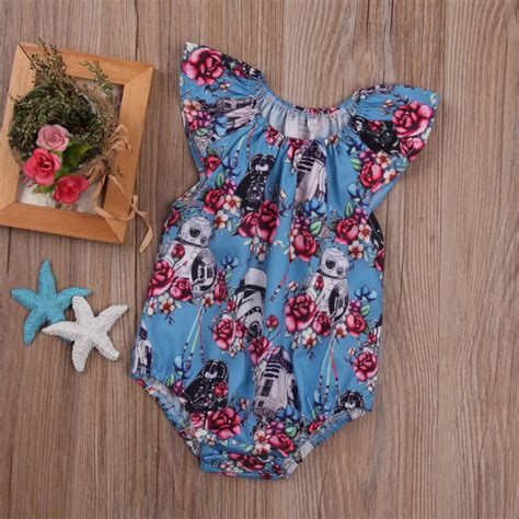 Pudcoco Girl Clothes Floral Newborn Baby Toddler Romper Infant Girl