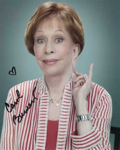 Carol Burnett Signed Autograph 8x10 Photo Comedy Icon Hollywood