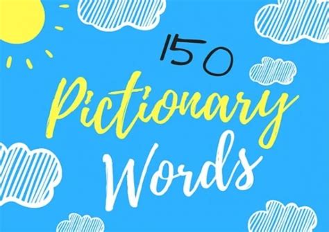 150 Fun Pictionary Words Artofit