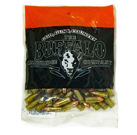 Ammomart 9mm Buffalo Cartridge 115gr Fmj Rm 50 Rounds Bestseller