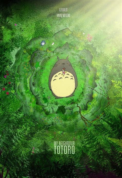 My Neighbor Totoro Poster Created By Reuben Dangoor Totoro Poster