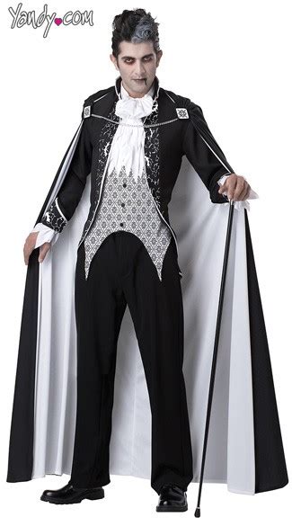 Mens Royal Vampire Costume Vampire Halloween Costume Vampire Costume Men