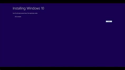 Windows 10 In Place Upgrade Installation Youtube