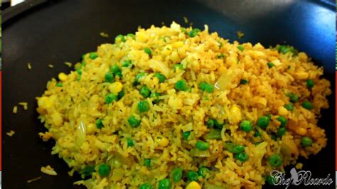 Curry Fried Rice Recipes By Chef Ricardo Youtube
