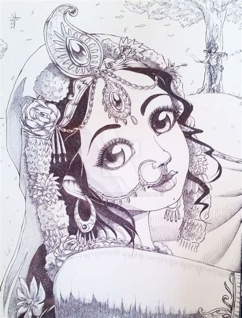 Radha Krishna Pencil Drawing Images At Drawing