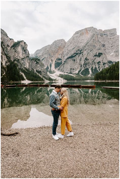 Lago Di Braies Elopement Pragser Wildsee Wedding Dolomites Elopement