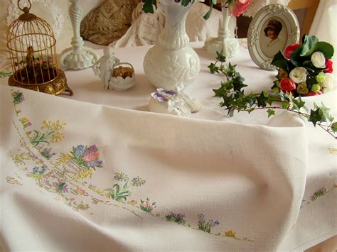 Vintage Linen Table Linen