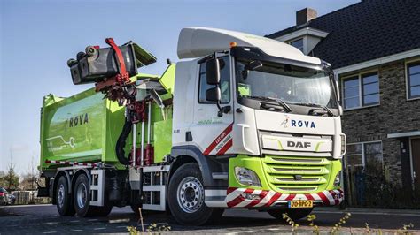 Daf Delivers First Cf Electric Refuse Collection Truck