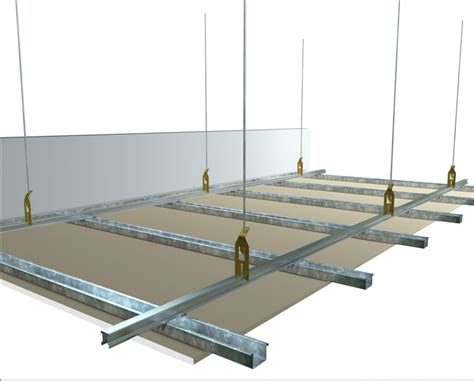 This grid consists of a metal or plastic track type system that is designed to carry the. Suspended Ceilings - MGH