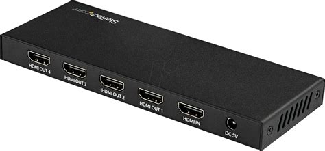 St 124hd202 Hdmi Splitter 4 Ports 4k 60 Hz At Reichelt Elektronik