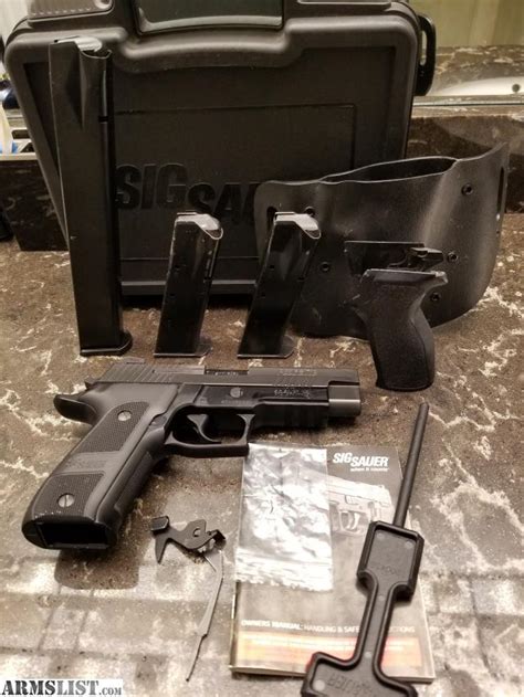 Armslist For Saletrade Sig Sauer P226 Dark Elite 9mm Tons Of Extras