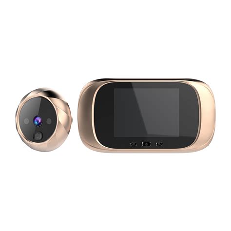 Digital Door Viewer Doorbell Home With 28 Inch Lcd Peephole Camera 90