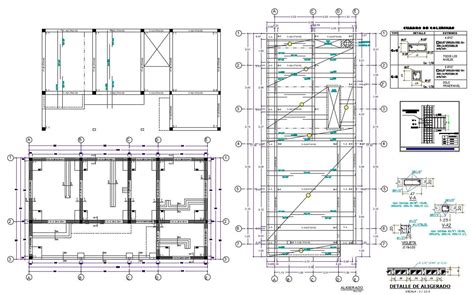 Learn How To Make Column And Beam Layout Plan Free Autocad File Cadbull