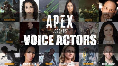 Apex Legends All Characters Voice Actors Youtube