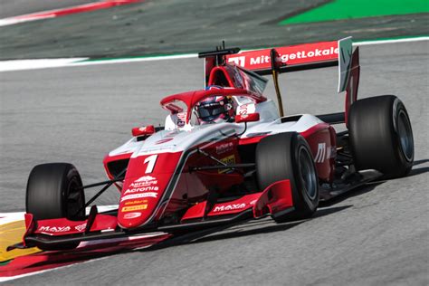Dominante Dennis Hauger Wint Derde Race Formule 3 Spanje Grand Prix Radio