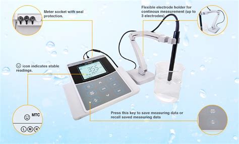 Buy Apera Instruments Ai522 Ec800 Benchtop Conductivity Meter Kit