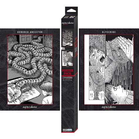 Junji Ito Posters Chibi Boxed Poster Set Buy Online In South Africa