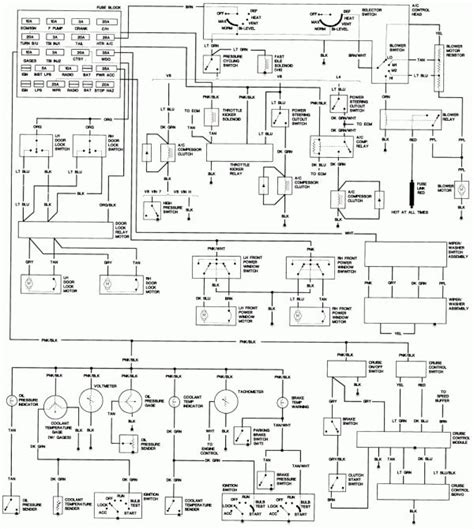 1983 Chevy C10 Fuse Box Diagram