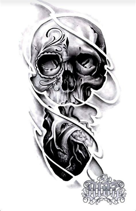 Pin By Alvaro Marroquin On Cool Skull Art Tattoo Skull Sleeve